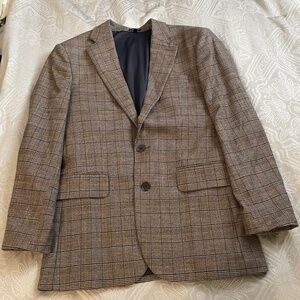 Express mens suit plaid